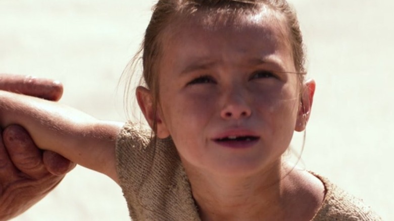 Cailey Fleming as Young Rey in Star Wars: The Force Awakens