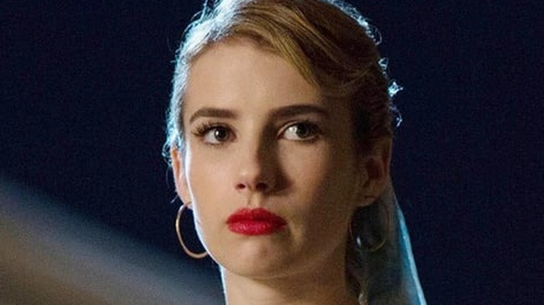 Emma Roberts sad eyes