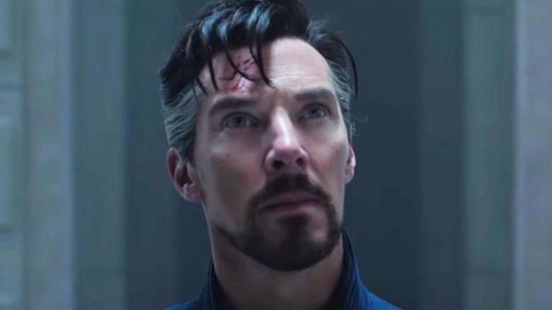 Doctor Strange glaring