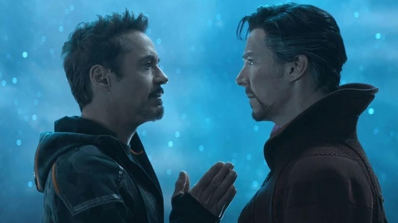 Strange and Stark arguing