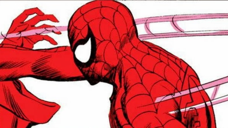 Spider-Man punching