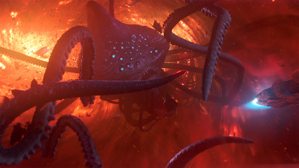 Summa-Verminoth in red force field