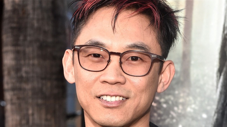 James Wan poses at event 