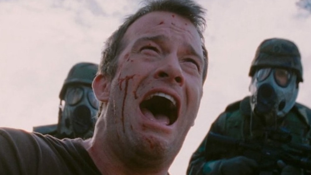 Thomas Jane crying in The Mist