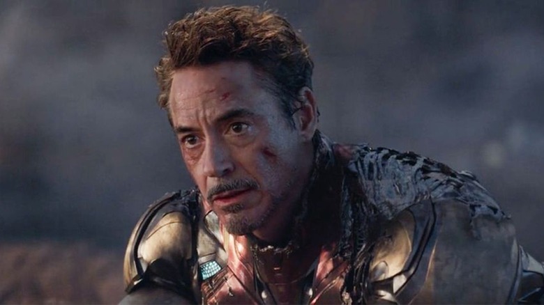 Tony Stark takes the Infinity Stones