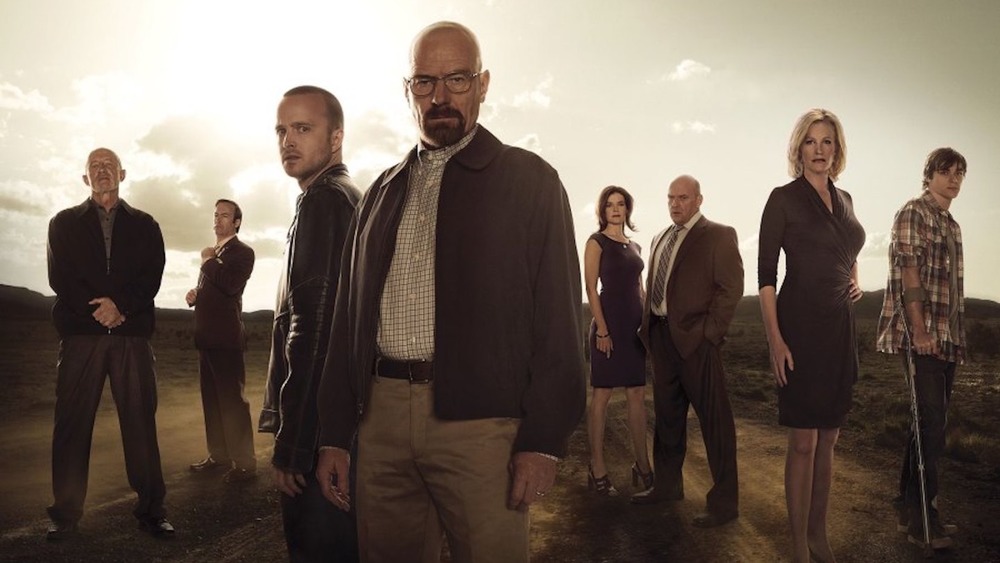 The cast of AMC's Breaking Bad