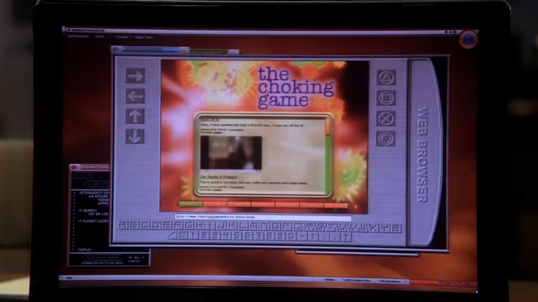 The Choking Game website