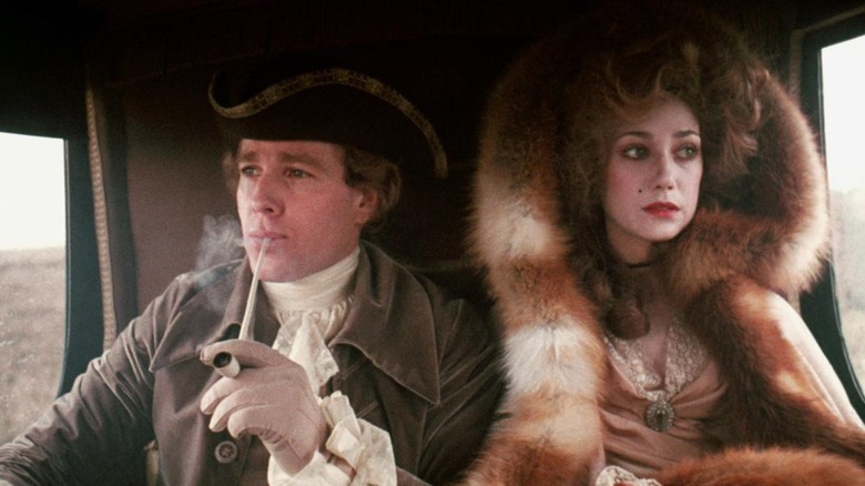 Redmond and Lady Lyndon in a carriage