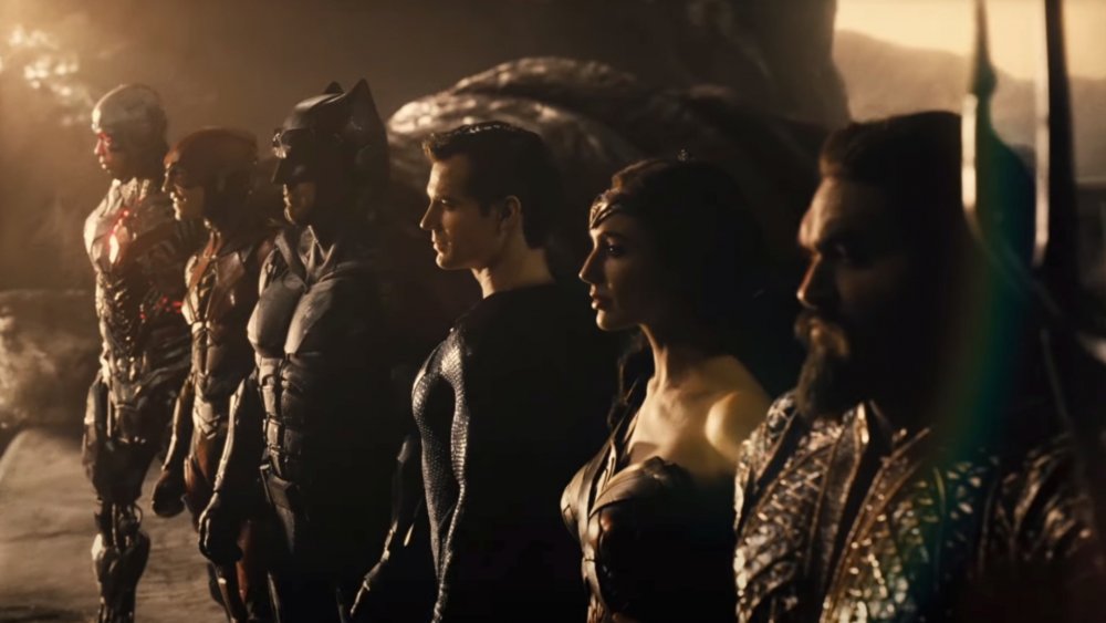 The titular Justice League in Zack Snyder's Justice League