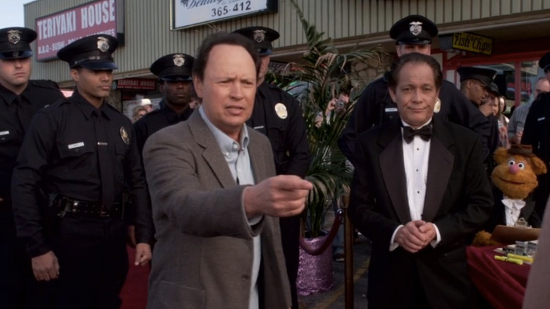 Billy Crystal arresting the Muppets