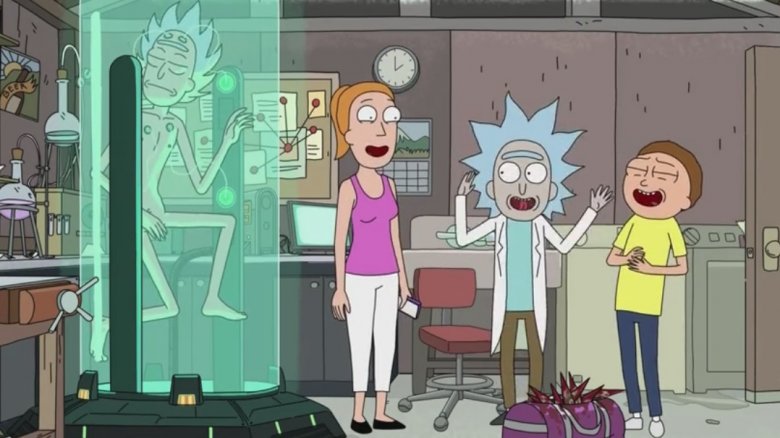 Still from Rick and Morty