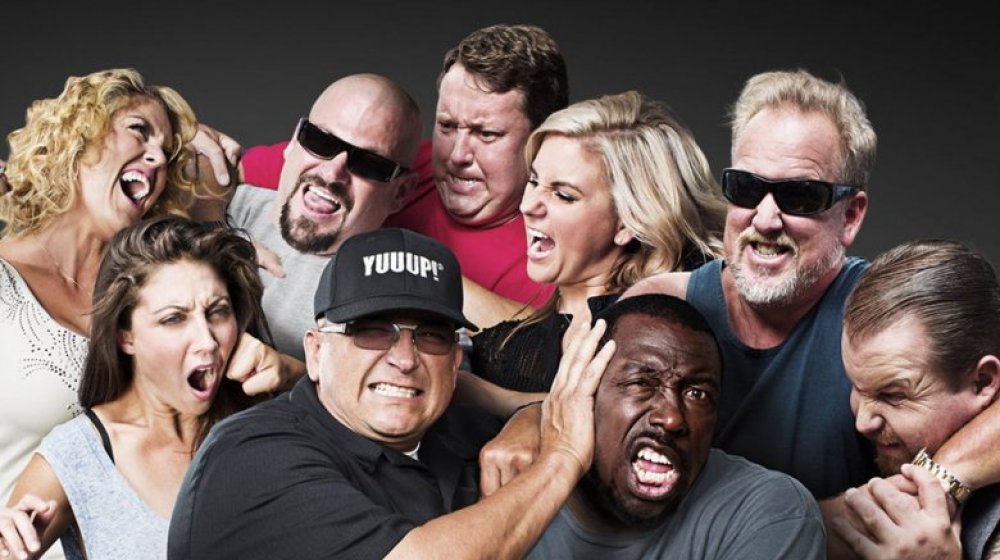 The cast of the popular reality show Storage Wars