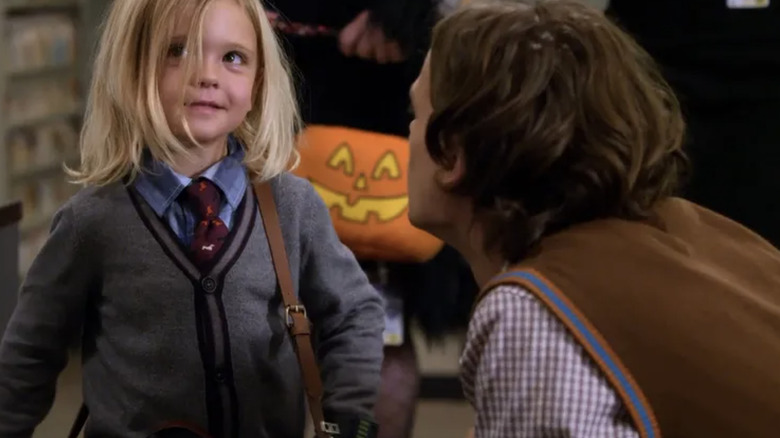 Henry dressed as Reid on Criminal Minds
