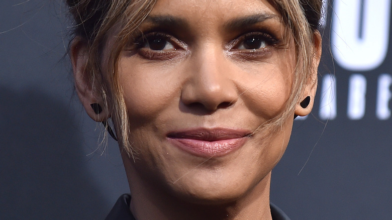 Halle Berry smiling 