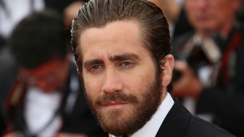 Jake Gyllenhaal at a press event