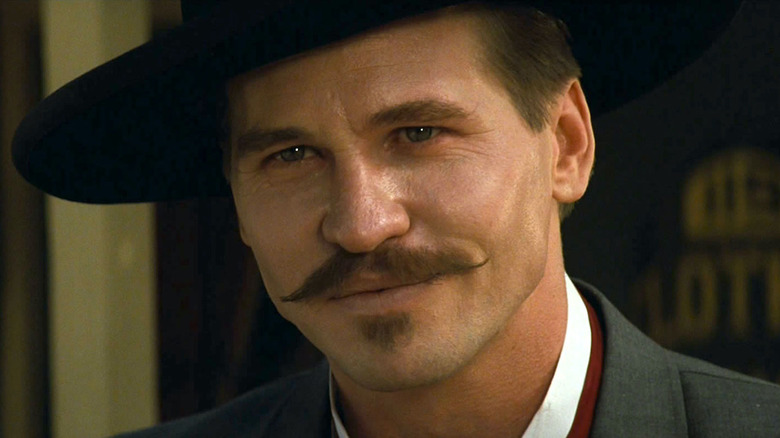 Val Kilmer playing Doc Holliday