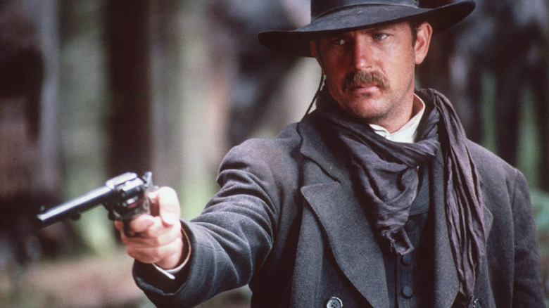 Kevin Costner playing Wyatt Earp