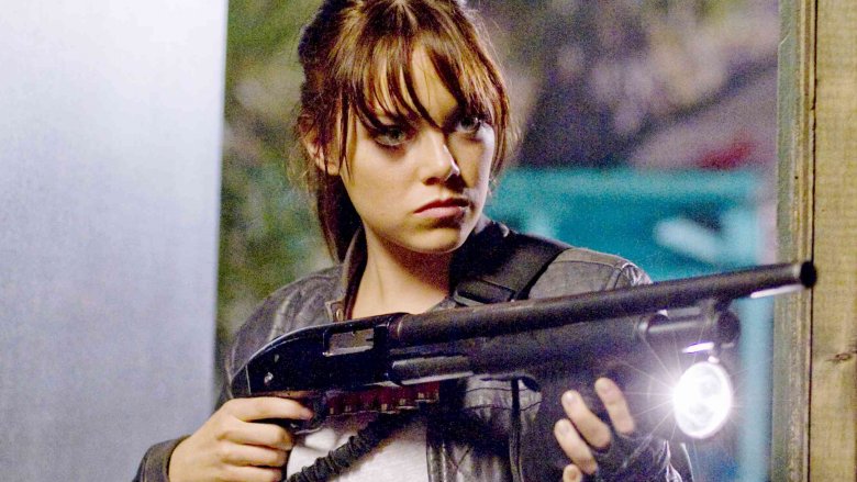 Emma Stone as Wichita in Zombieland