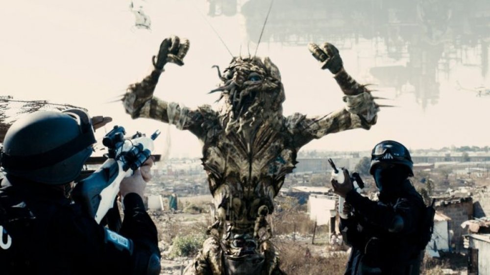 The subjugation of the alien race featured in District 9
