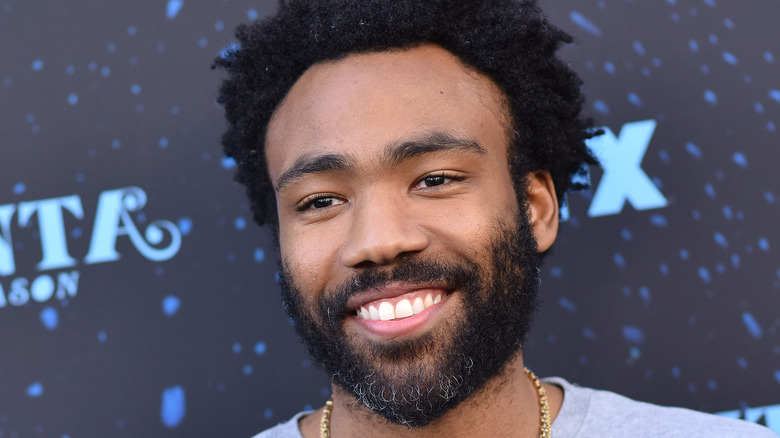 Donald Glover smiling