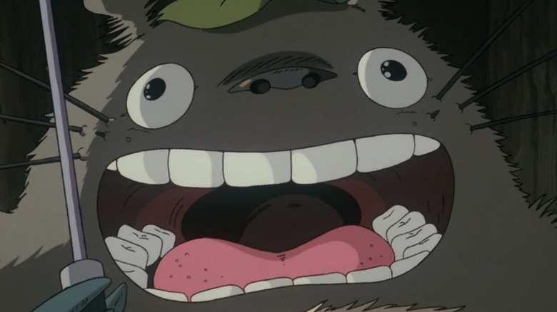 Totoro getting excited