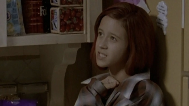 Danielle dressed up as Angela