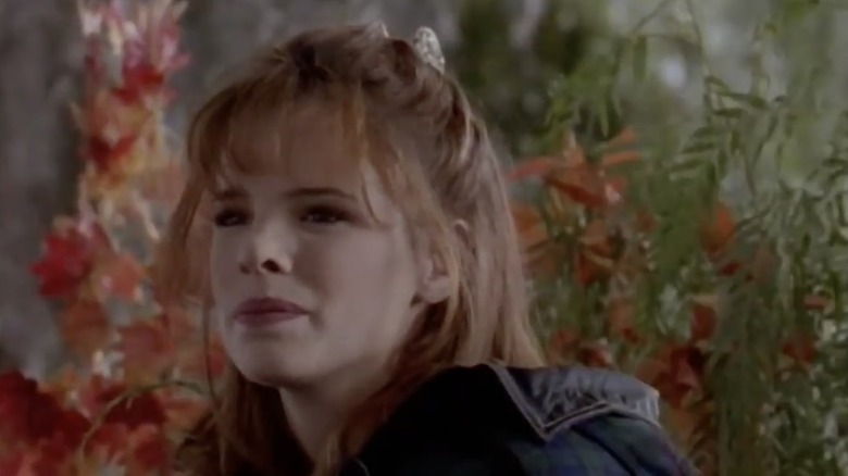 Sharon looking upset