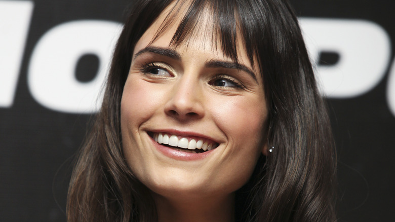 Jordana Brewster smiling