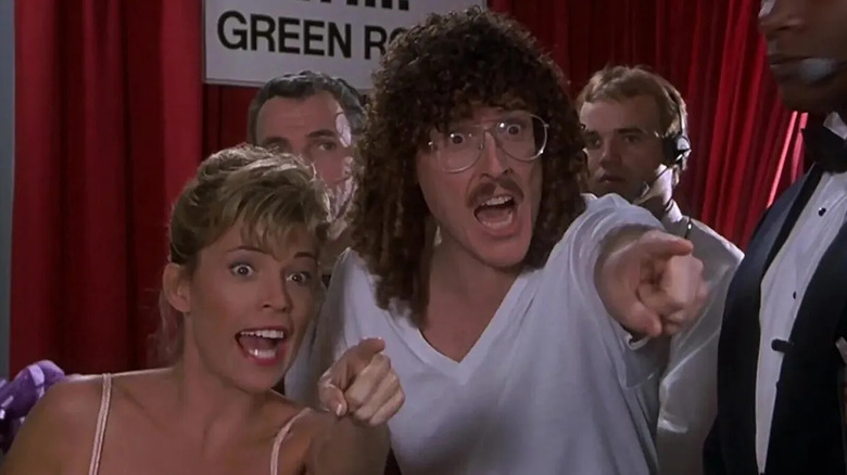 Vanna White and Weird Al point out the thieves in 