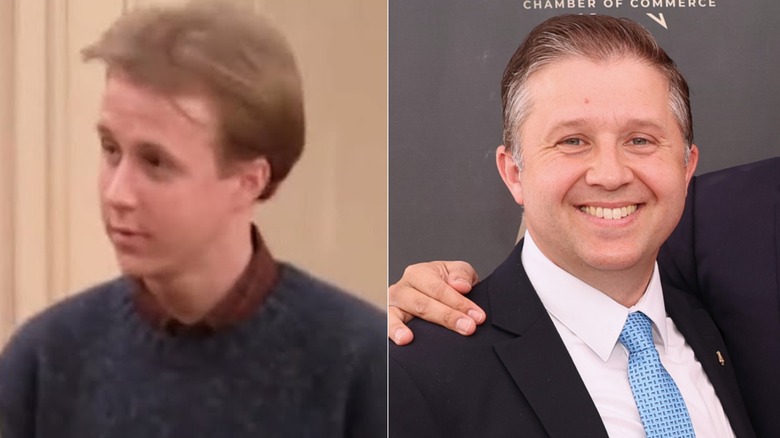 Brighton on The Nanny (left), Benjamin Salisbury (right)