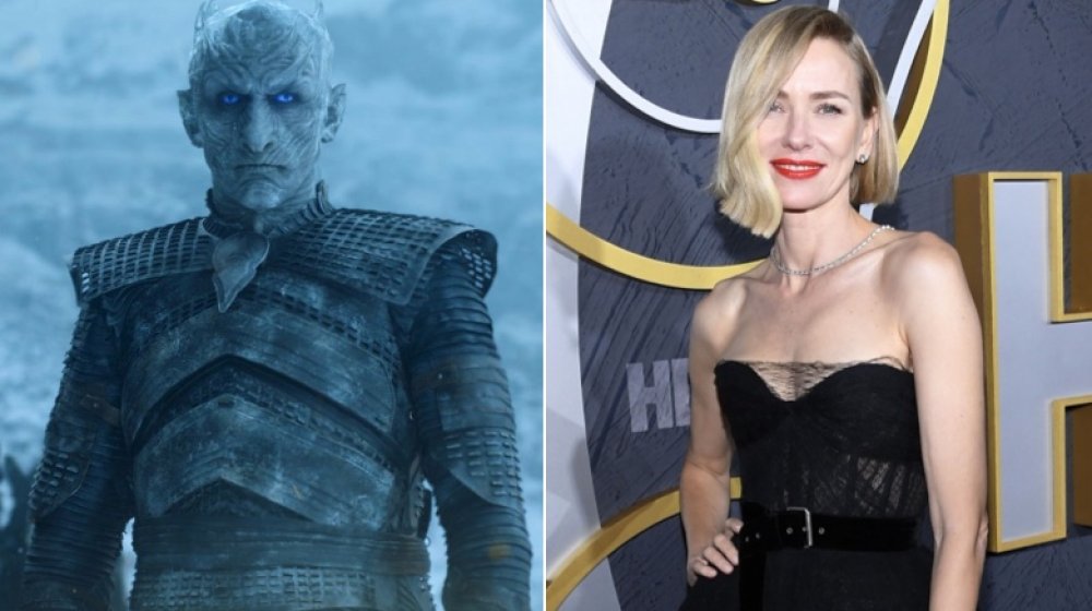 Naomi Watts and The Night King from Game of Thrones