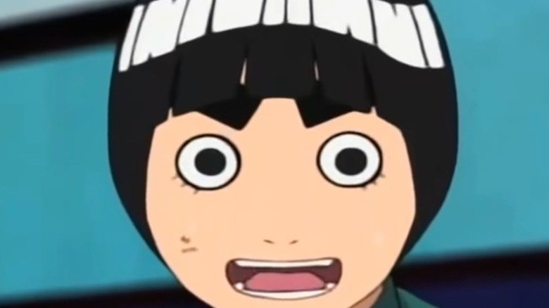 Rock Lee excited to take off his weights