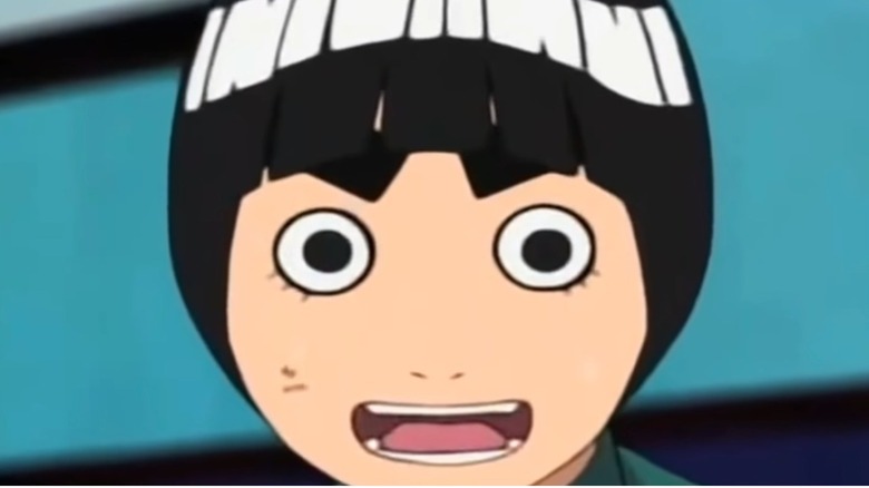 Rock Lee excited to take off his weights