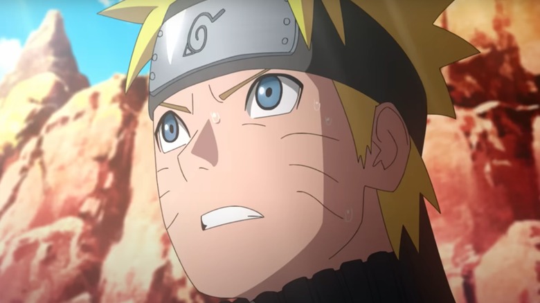 Naruto looking up