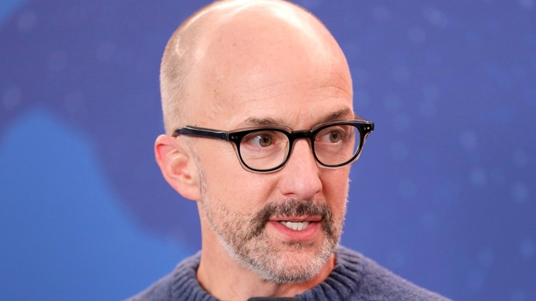 Jim Rash talking