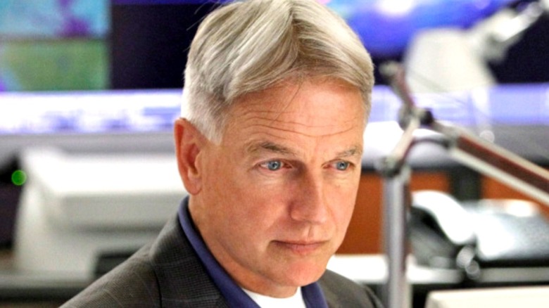 NCIS Gibbs Face Downward Glance