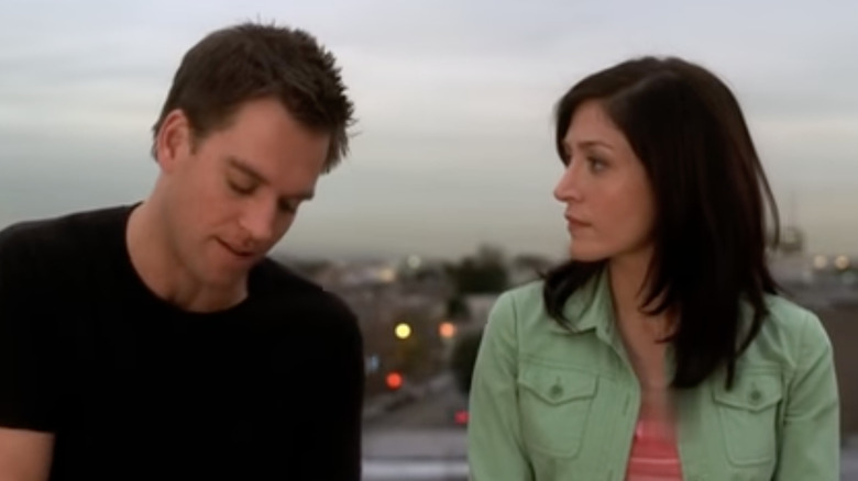 Kate and Tony sharing an emotional moment in NCIS 