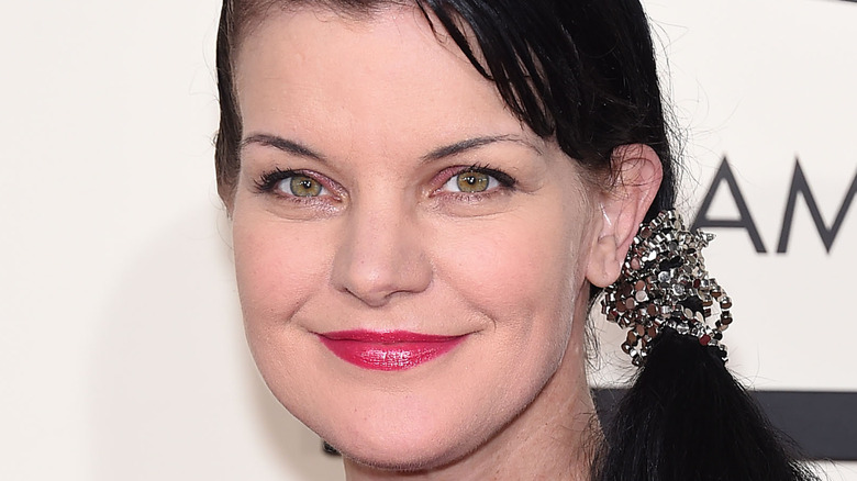 Pauley Perrette smiling