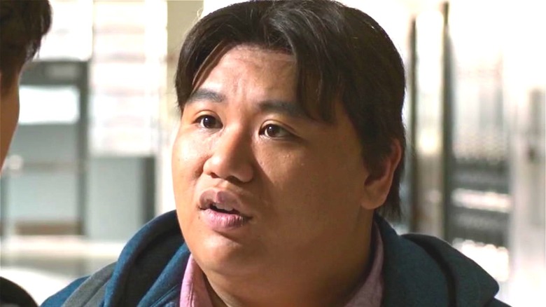 Ned Leeds speaking with Peter Parker