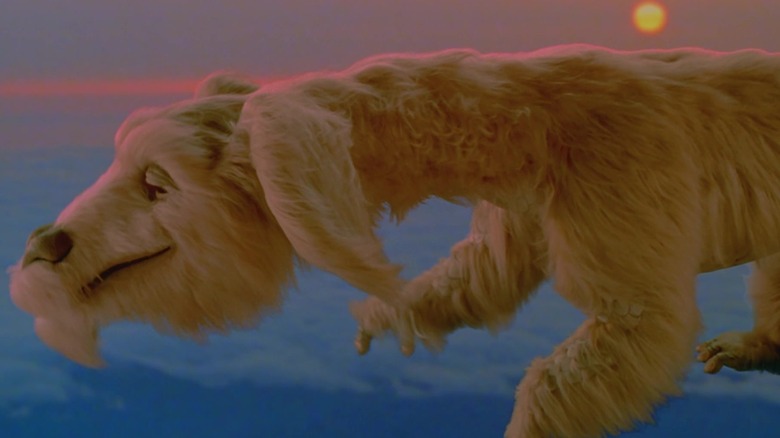 Falkor the Luck Dragon flying