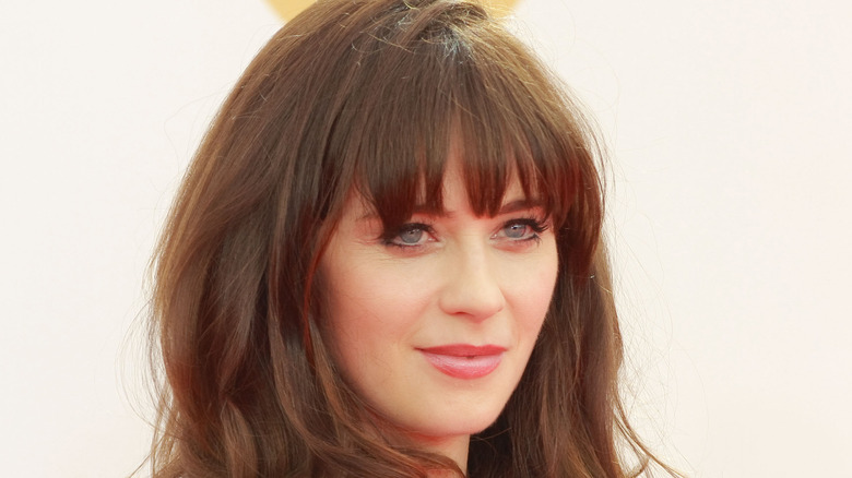 Zooey Deschanel smiling