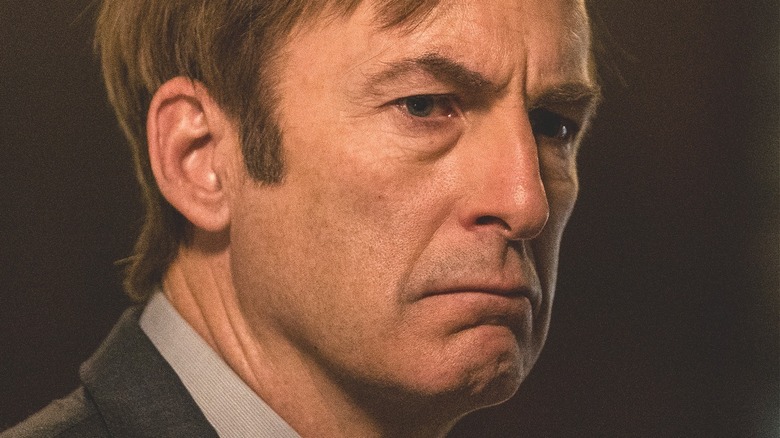 Saul Goodman frowning dramatically