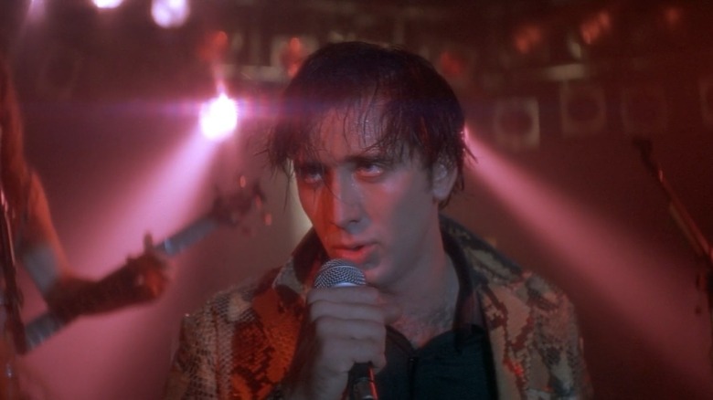 Nicolas Cage singing