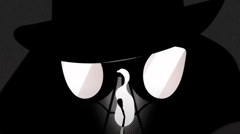 Spider-Man Noir with match