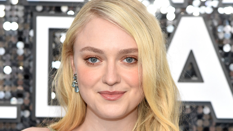 Dakota Fanning attending SAG awards