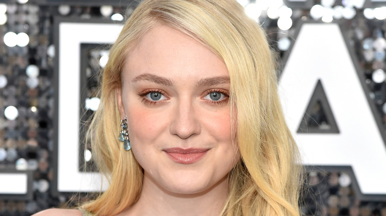 Dakota Fanning attending SAG awards