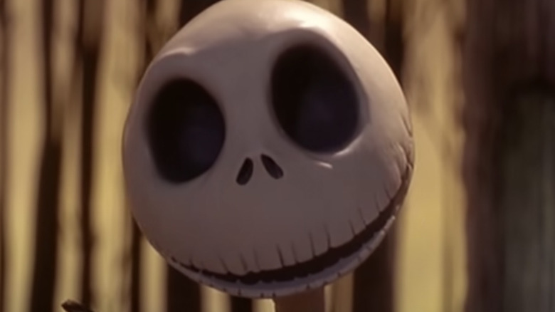 Jack Skellington smiling