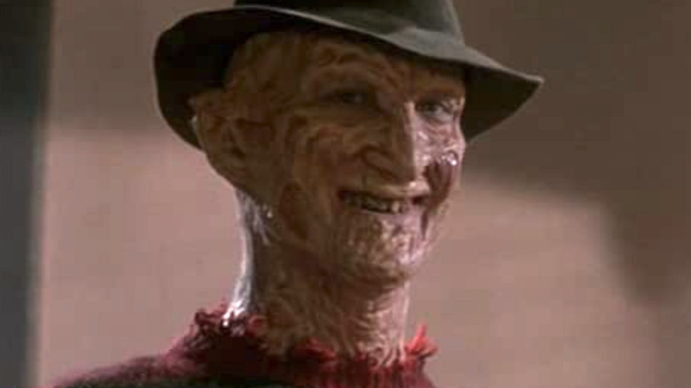 Freddy Krueger smiling Nightmare on Elm Street 3