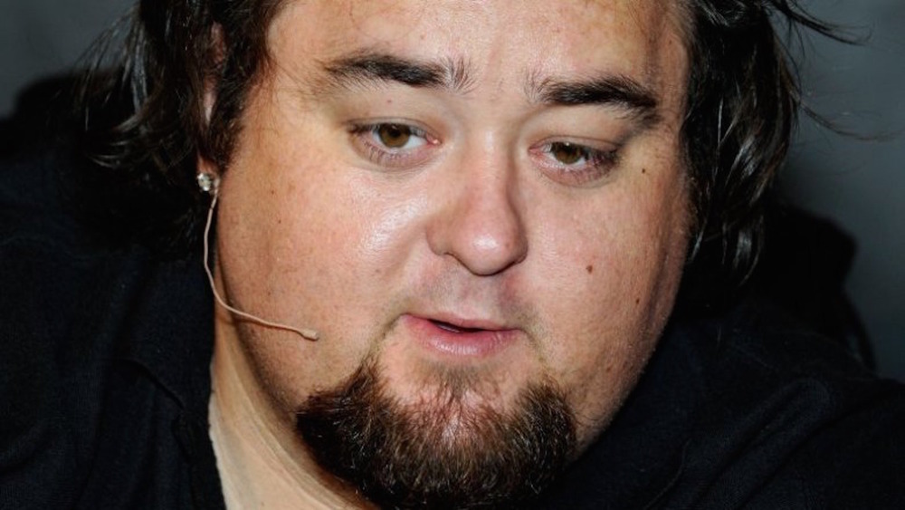 Chumlee with headset