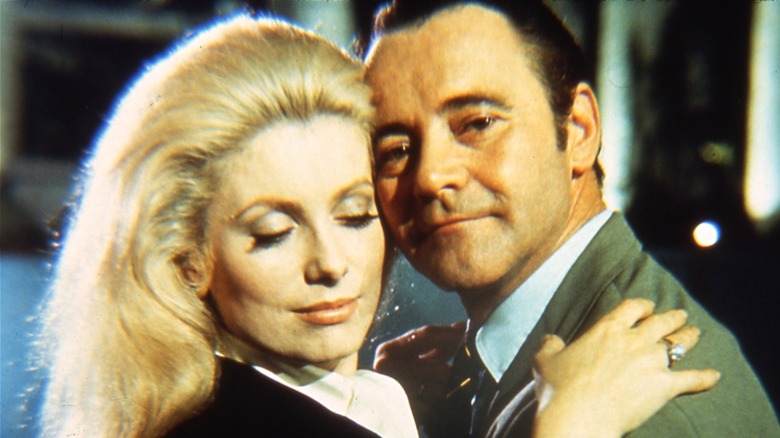 Catherine Gunther and Howard Brubaker embracing in The April Fools